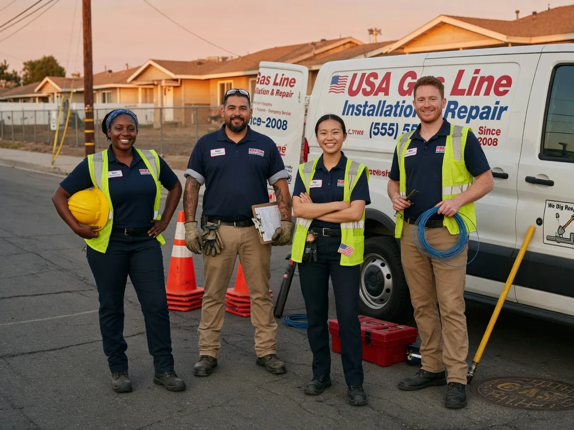 Gas Line Installation company in Richmond Hill, GA